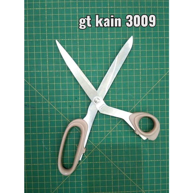 Gunting Kertas Stainles Steel 3009/ Gunting Kantor/ Potong Bahan Kain