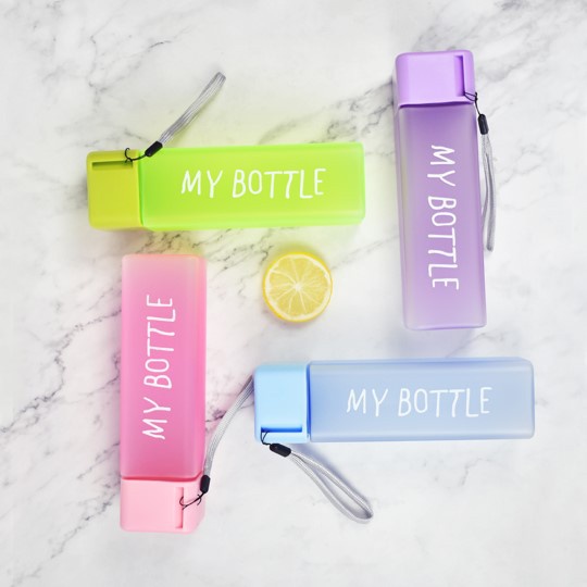 FYGALERY My Bottle Frosted Color Botol Minuman Petak Doff Tanpa Pouch Warna Water Bottle Murah