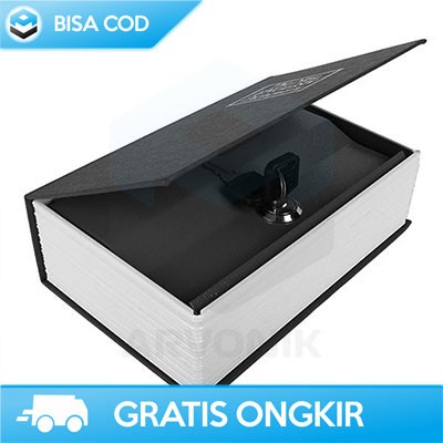 Brankas Brankas Buku Besar Mini Safebet Er567 Jewelry Storage Buku Kamus Aman