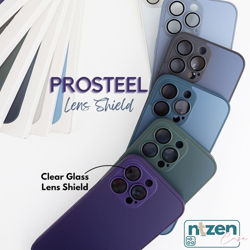 ✻ Case Iphone PROSTEEL LENS SHIELD 11 PROMAX 12 PROMAX 13 PROMAX ☚