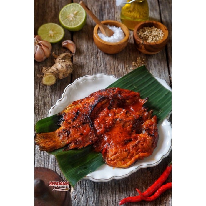 

Bumbu Bakar Instan Khas Minang By Rendang Uni Lili (Ayam , Ikan , Dll) 020