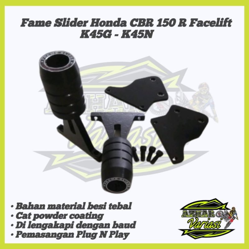 Frame slider CBR 150 R Facelift K45G K45 N 2016-2020