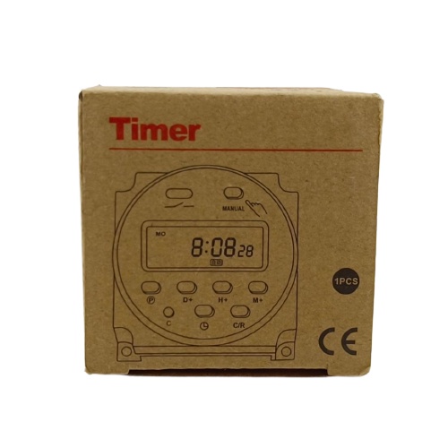 Timer Switch Digital 220v Time Delay Relay CN101A untuk Lampu