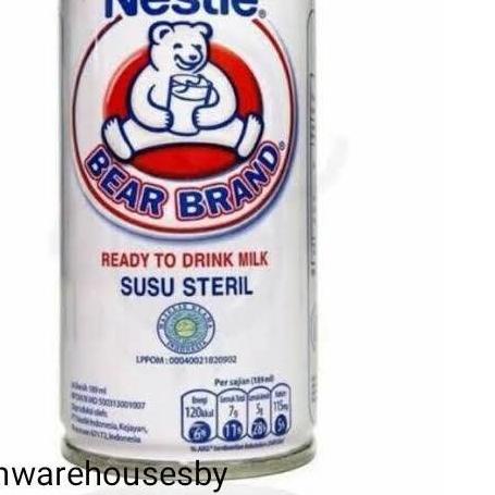 

☉ Bear Brand Susu Beruang 10 kaleng ☜