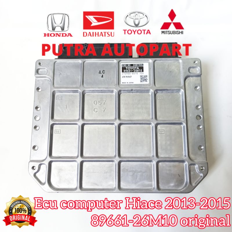 Ecu computer toyota hiace 2013-2015 89661-26M10 original toyota