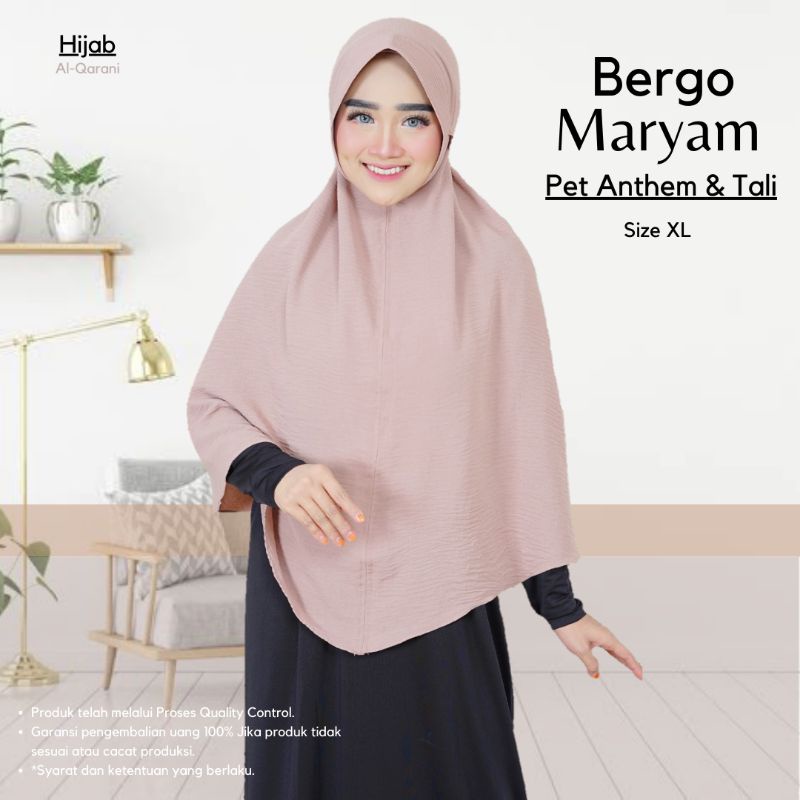 Bergo Jumbo Crinkle Airflow Premium Pet Anthem Tali