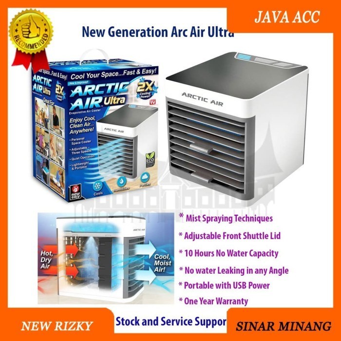 AC Mini AC COOLING ARCTIC AIR ULTRA PENDINGIN RUANGAN MINI PORTABLE KIPAS USB(Z4E0) AC Mini Portabel