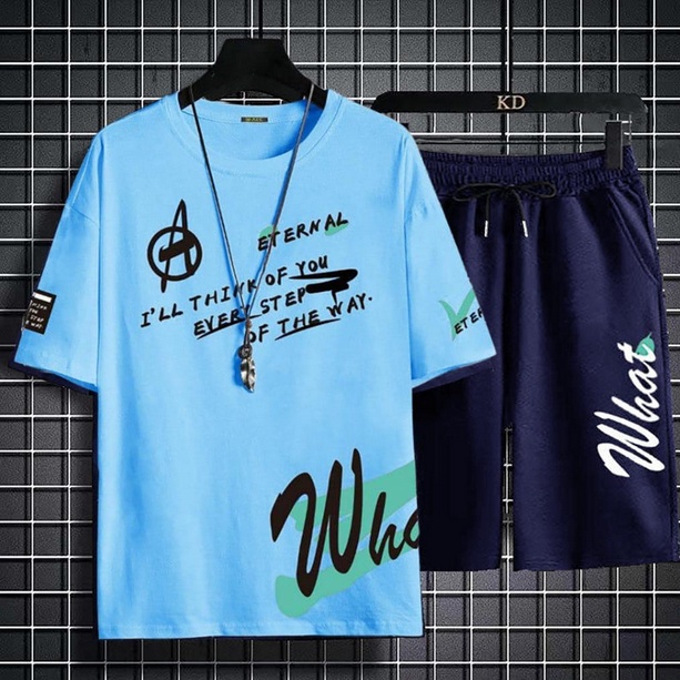 Baju Anak Korea Remaja Umur 10 11 12 13 14 15 16 17 Tahun TK Set Stelan Setelan Laki Cowok Pria Rema