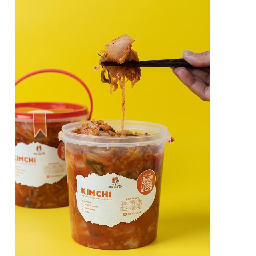 

☟ KIMCHI SAWI FRESH KIM CHI YA 1KG HALAL MURAH ENAK LEZAT BERGIZI ☜