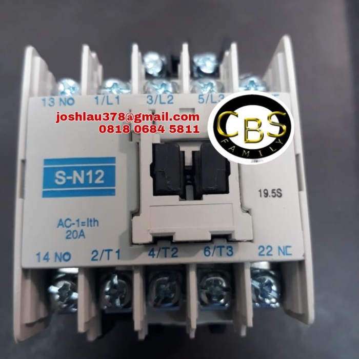 Kontaktor Sn 12 Ewig 220V 20 Amper 3 Phase