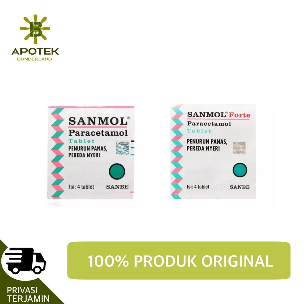 SANMOL 500 MG / SANMOL FORTE TABLET
