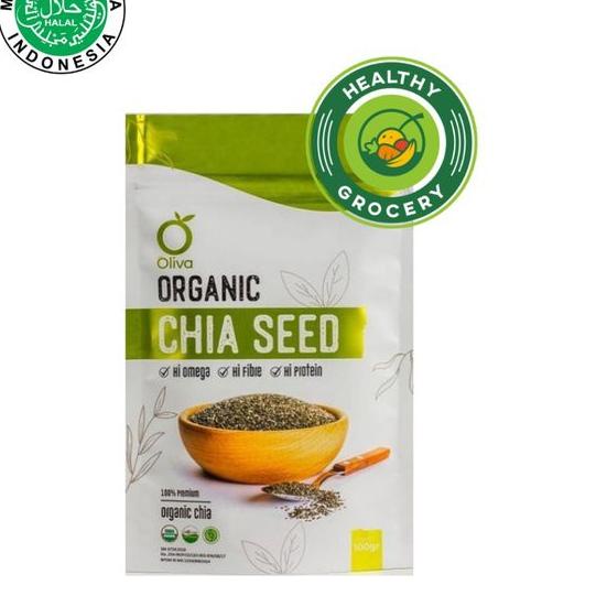 

12.12 BRANDS FESTIVAL Oliva Organic Chia Seed 100gr chiaseed organik buruan