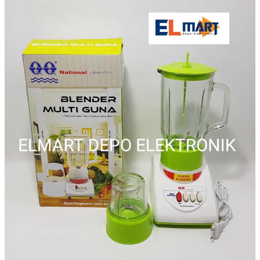 Blender kaca murah QQ blender multifungsi + penggiling bumbu