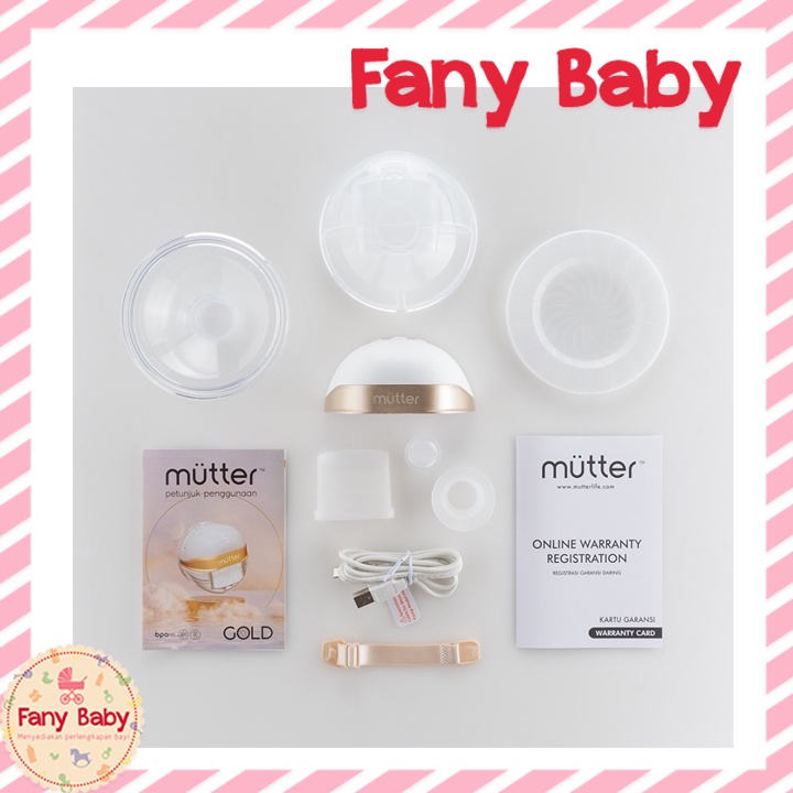 MUTTER GOLD WEARABLE BREASTPUMP