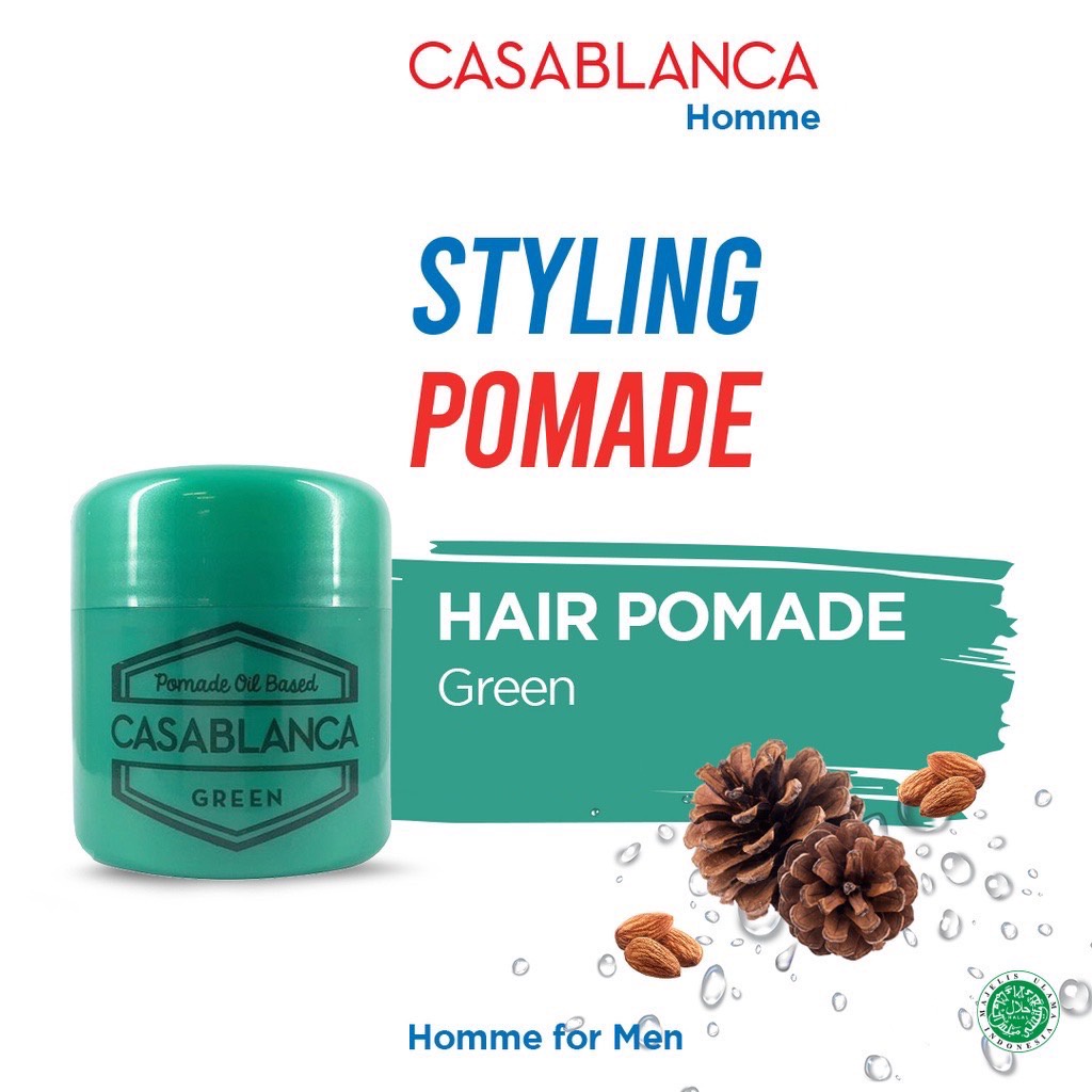 Casablanca Minyak Rambut | Pomade Oil Based 50 Gram