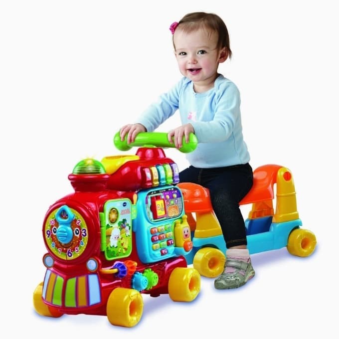 Vtech Baby Push And Ride Alphabet Train #Original
