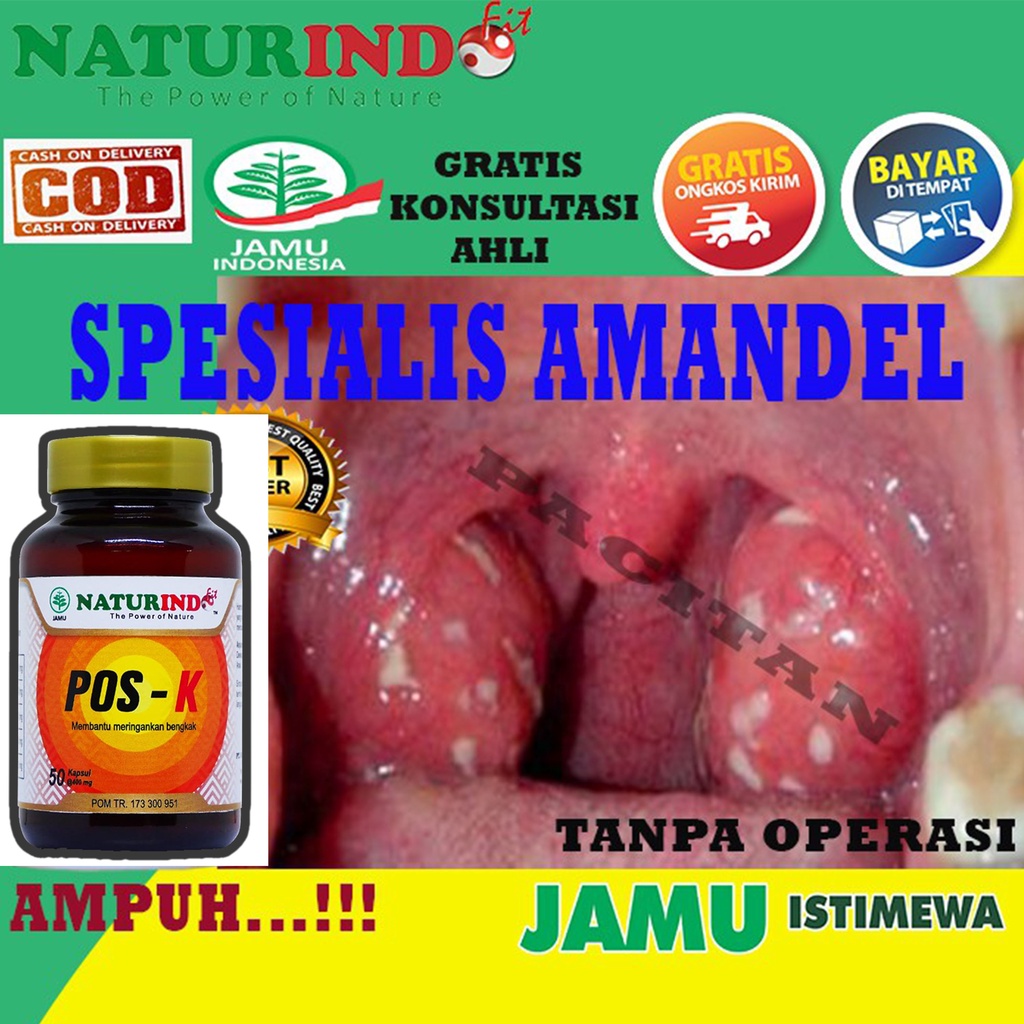 Obat Amandel Herbal Terlaris Ampuh Atasi Gondok Kelenjar Getah Bening Hipertiroid HERBAL NATURINDO