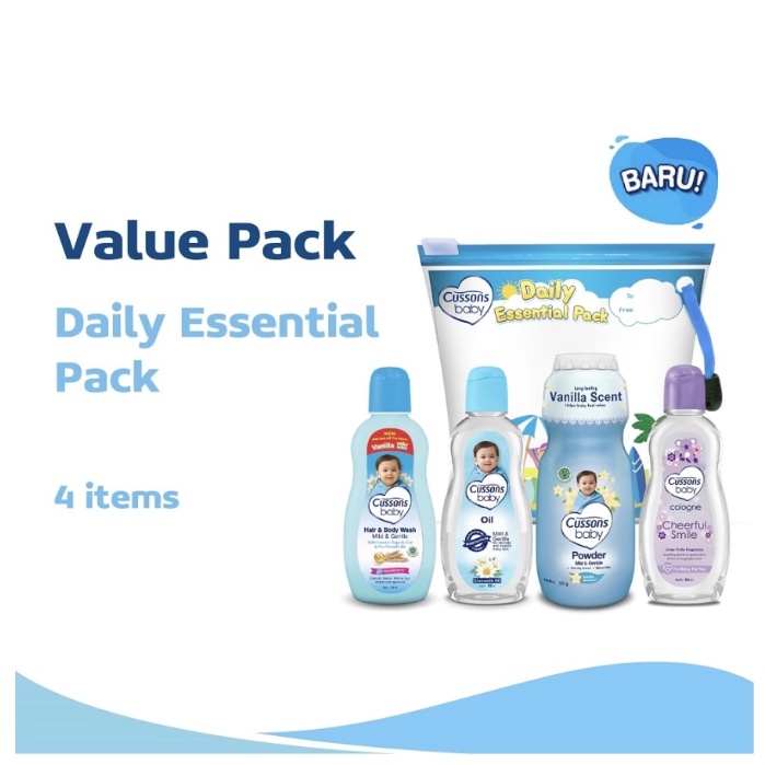 Cussons Baby Gift Mini Bag / Cussons Gift Bag Set / Paket Cossons Baby