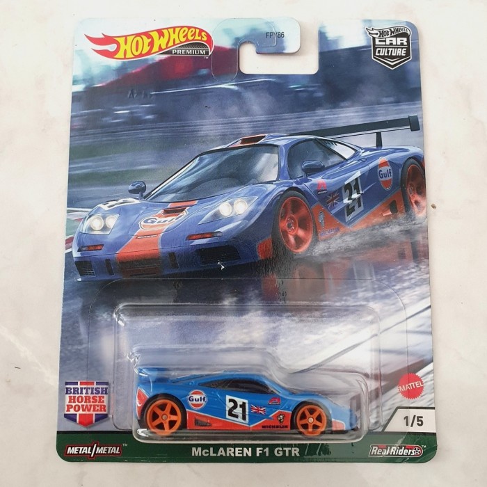 HOTWHEELS MCLAREN F1 GTR GULF DIECAST TERMURAH