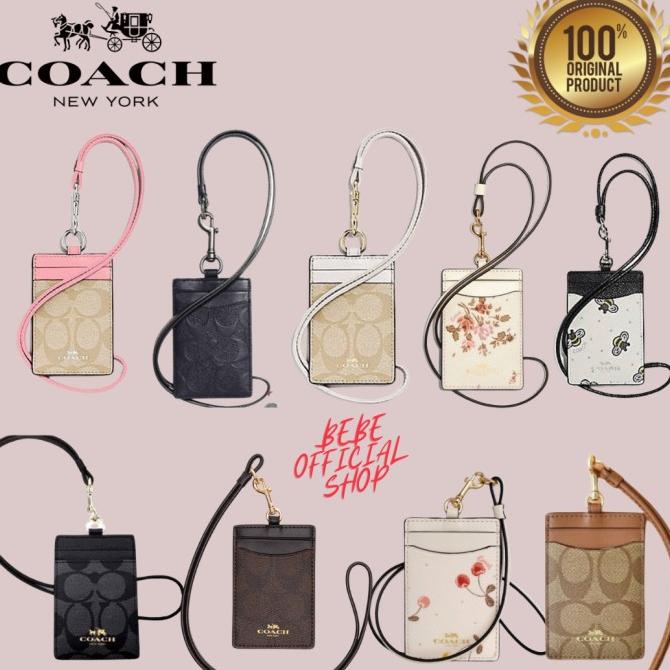 

Terbaru !!! [Original] Lanyard Coach Signature Id Card Holder / Tempat Kartu Coach