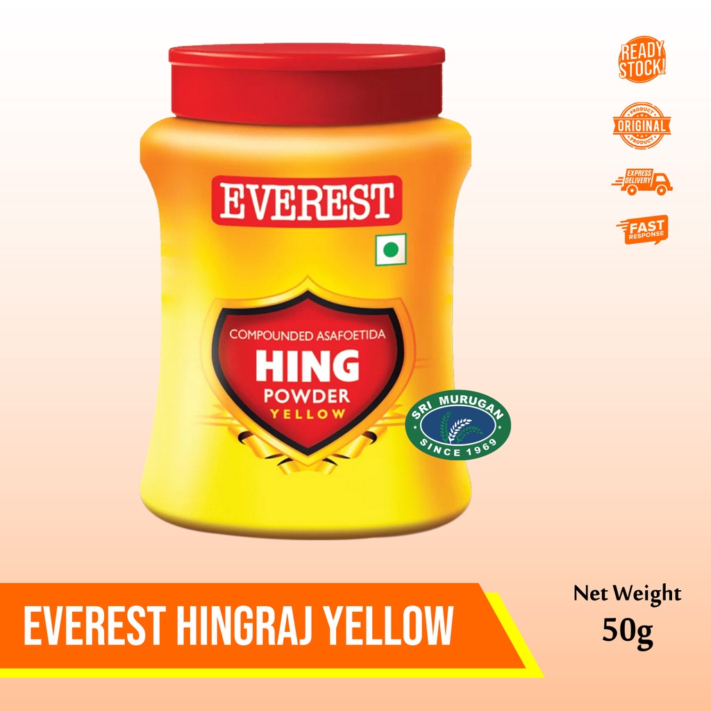 

EVEREST HINGRAJ YELLOW 50 GM