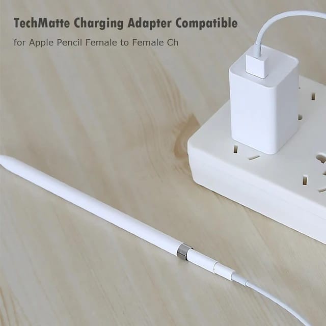 APPLE PENCIL GEN 1 CHARGING ADAPTER CONVERTER LIGHTNING FEMALE 2 PORT