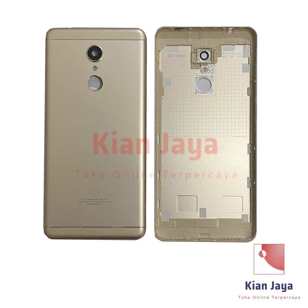 Backdoor Xiaomi Redmi 5 Back Cover Tutup Belakang Baterai Cassing Casing Backcase Original