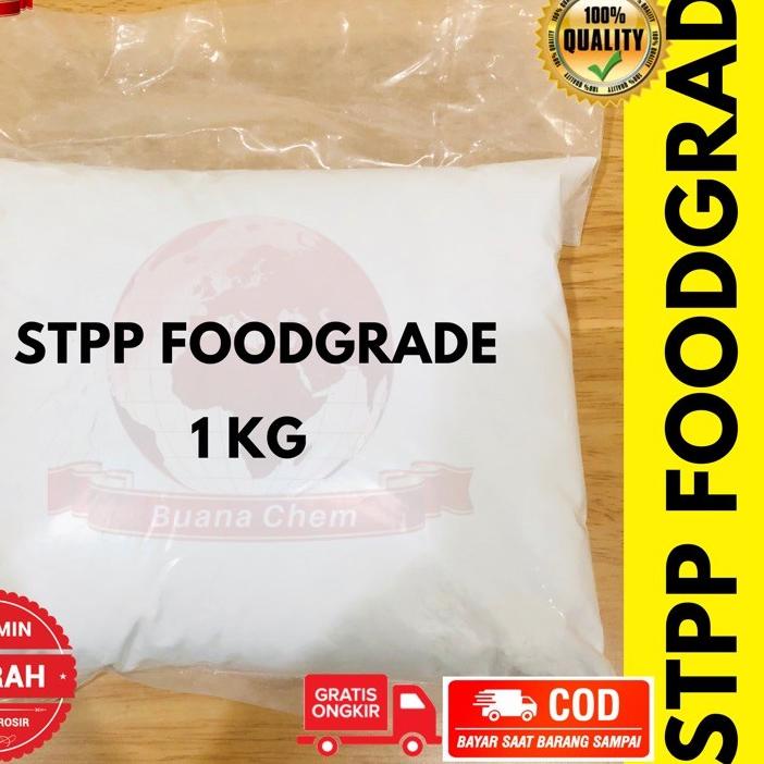 

♞ Sodium Tripolyphosphate 1 KG HALAL / STPP / STPP Food Grade ➧