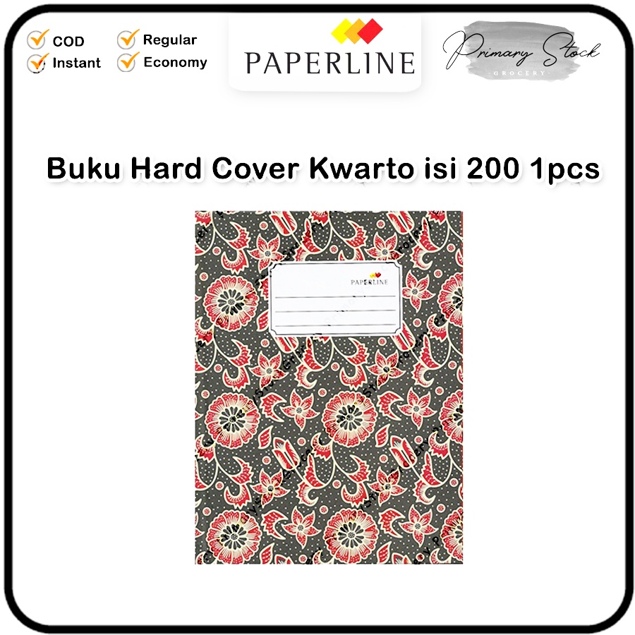 

Buku Hard Cover Anak Hardcover 200 Lembar Paperline Papperline Kwarto Kuarto Quarto