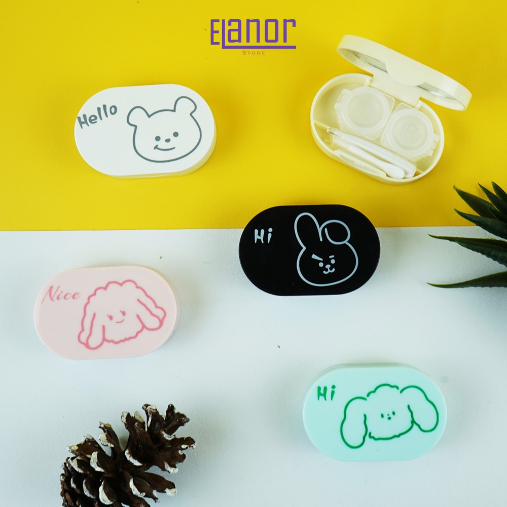 KOTAK TEMPAT SOFTLENS MINI KARTUN BT21