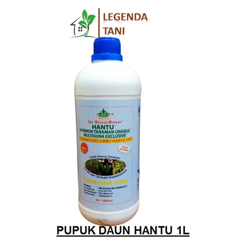 Pupuk Cair Organik Hantu - Pupuk Daun 1 Liter