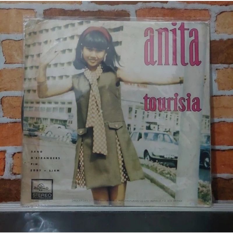 Vinyl Piringan Hitam 12 inch Anita Tourisia-Kunang Kunang