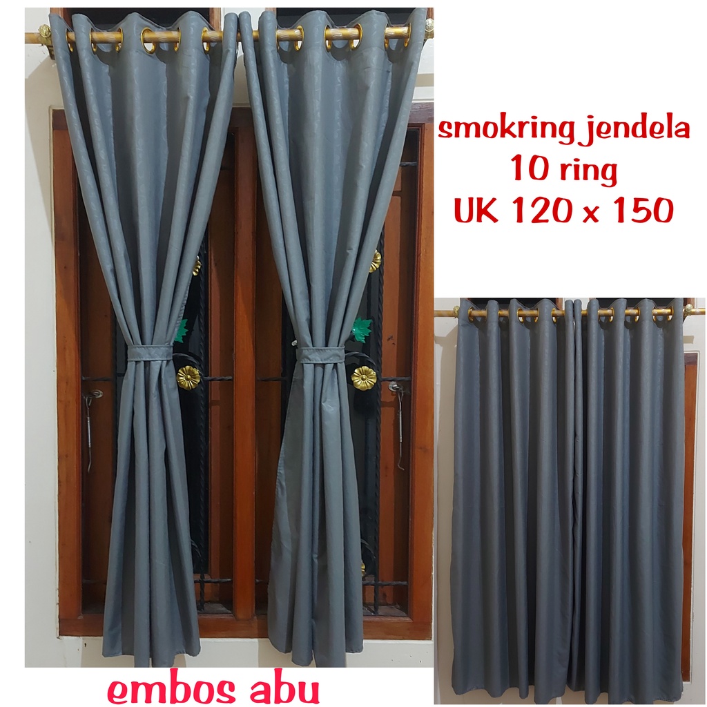 GORDEN SMOKRING JENDELA 10 RING UK 120 X 150 CM