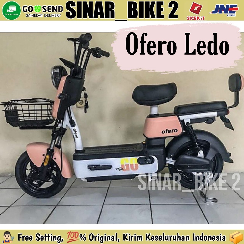 Sepeda Motor Listrik OFERO LEDO 500 Watt Electric E Bike