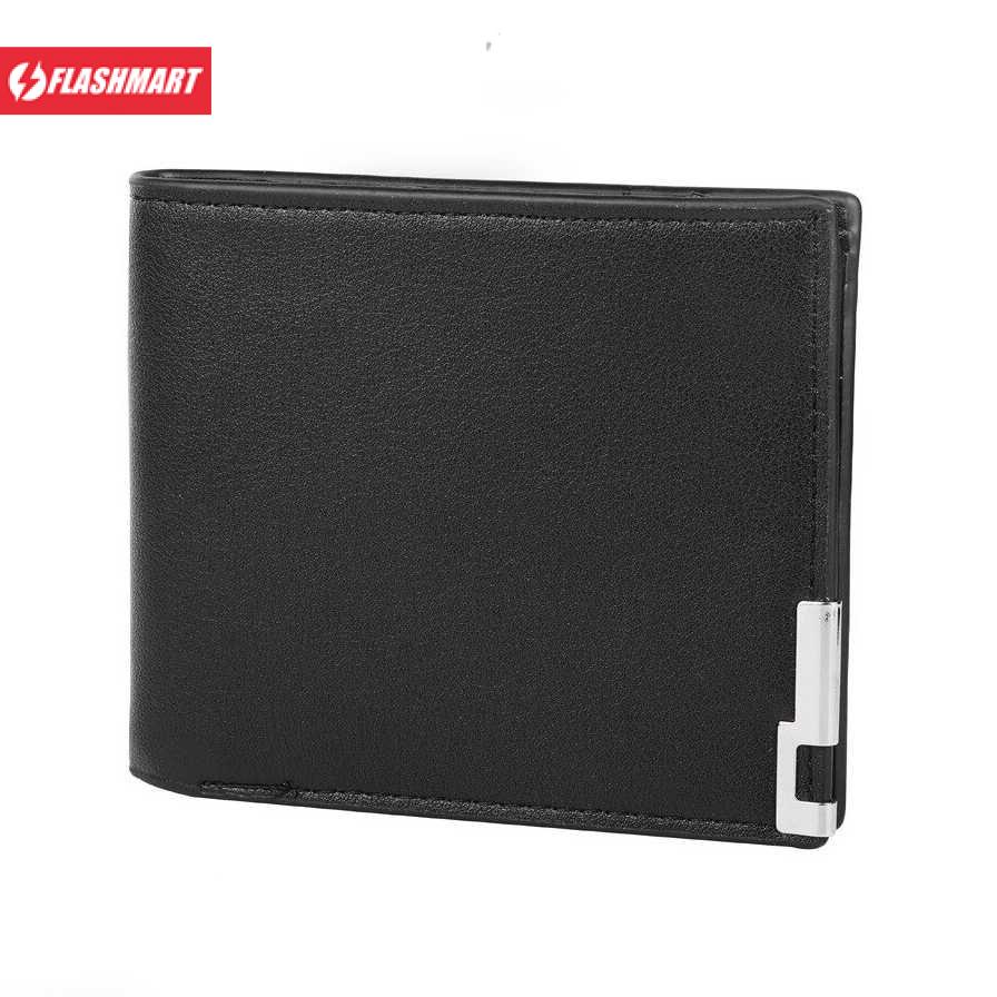 Flashmart Dompet Pria Bahan Kulit Leather Wallet - QB04