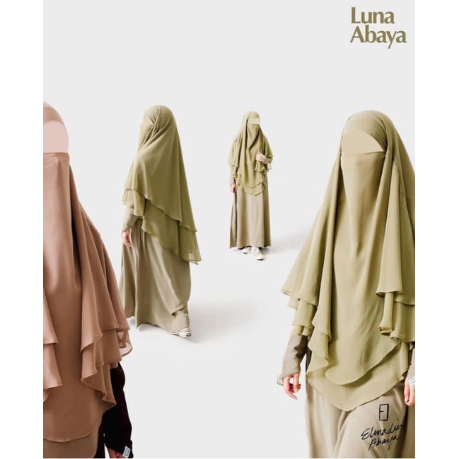 luna abaya elmadina sage size xxs
