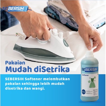 SEBERSIH Softener Pewangi Pelembut Pakaian 1 Liter