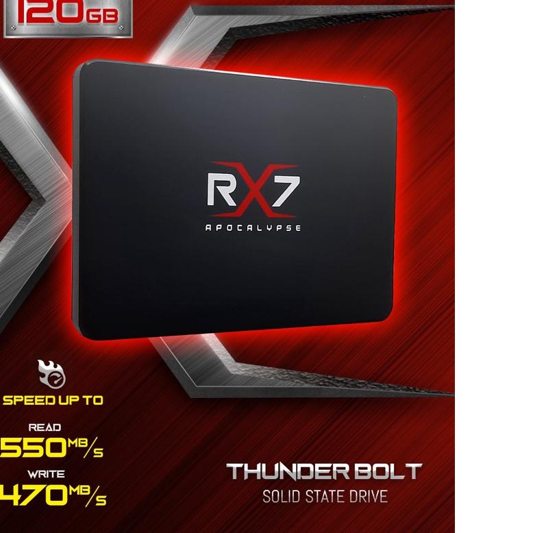 ✾ SSD 120GB RX7 SATA ✺