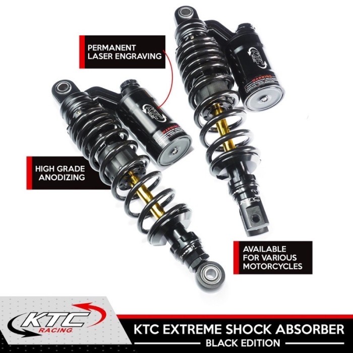 Terlaris Shockbreaker Bebek Shock Ktc Extreme Klik Original Vega Rx King Megapr