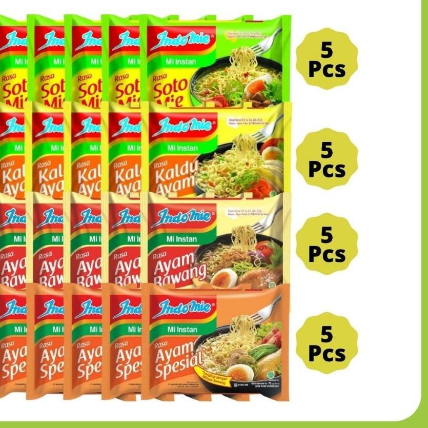 

➵ Paket Bundling Indomie Kuah ✦