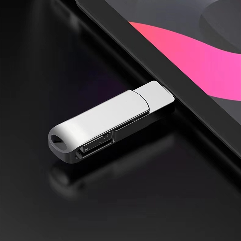 Topspot 4 in 1 flash drive USB 3.0 Memory Stick OTG Flashdisk paduan aluminium Kecepatan Tinggi Disk U Tipe-C Untuk i/O/S/Tablet/Android/Smartphone/PC