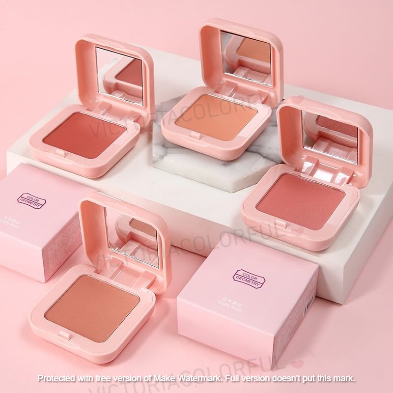 (COD) Lameila Candy Natural Orange Rouge Blush 6 Colour