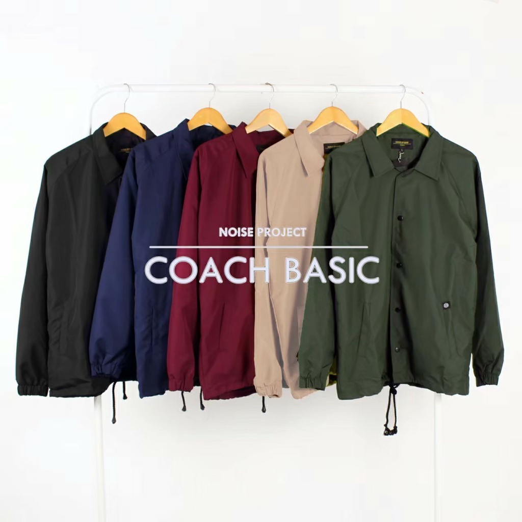 Jaket Coach Polos XXL Basic Noise Original Wolv - Coach Jacket - Jaket Coach wanita Premium JAKET HI