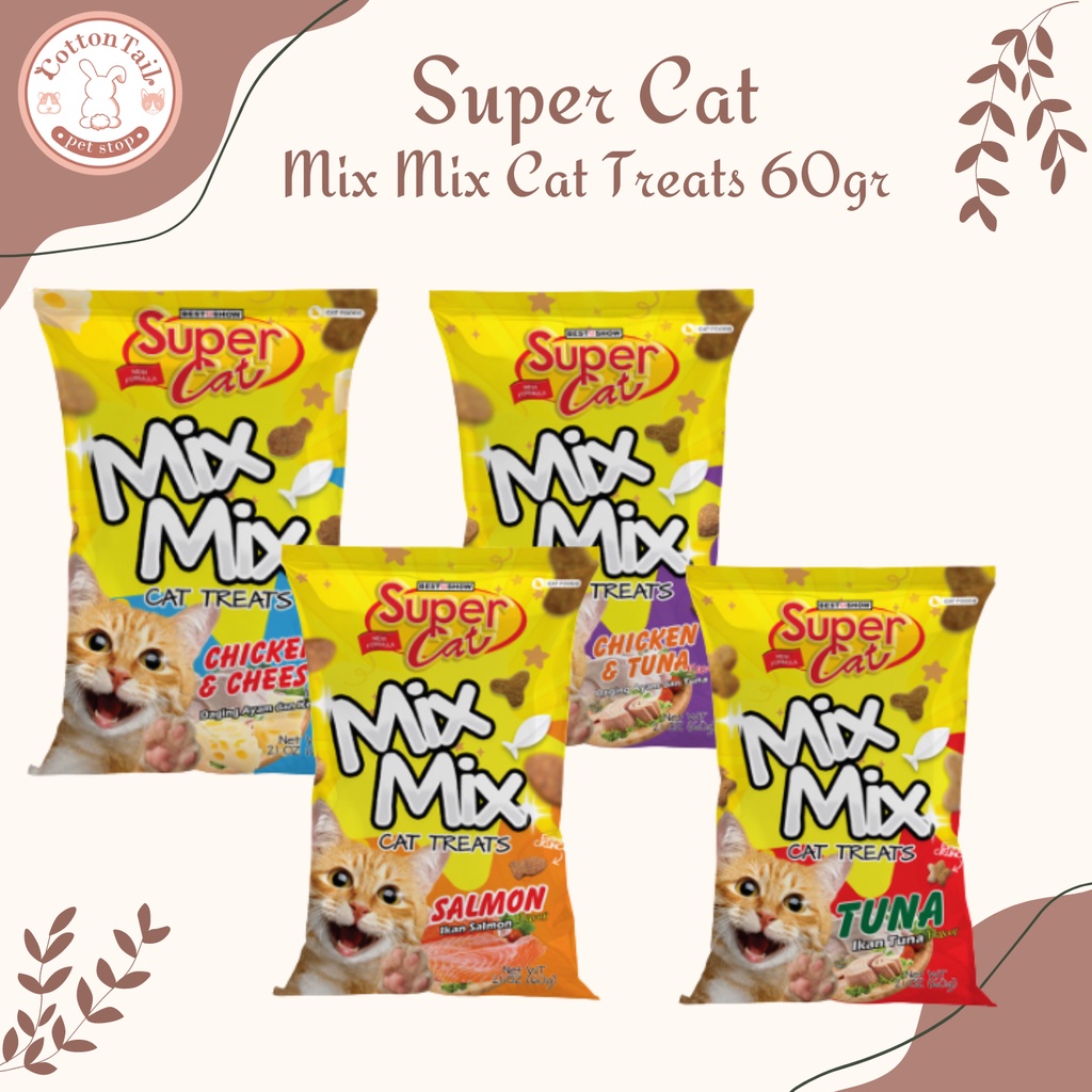 Supercat Mix Mix 60gr - Snack Kucing