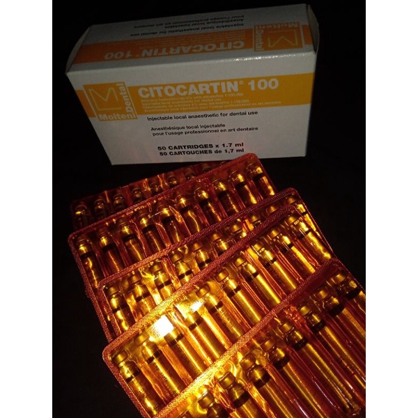 citocartin artcaine 4% karpul 1 box