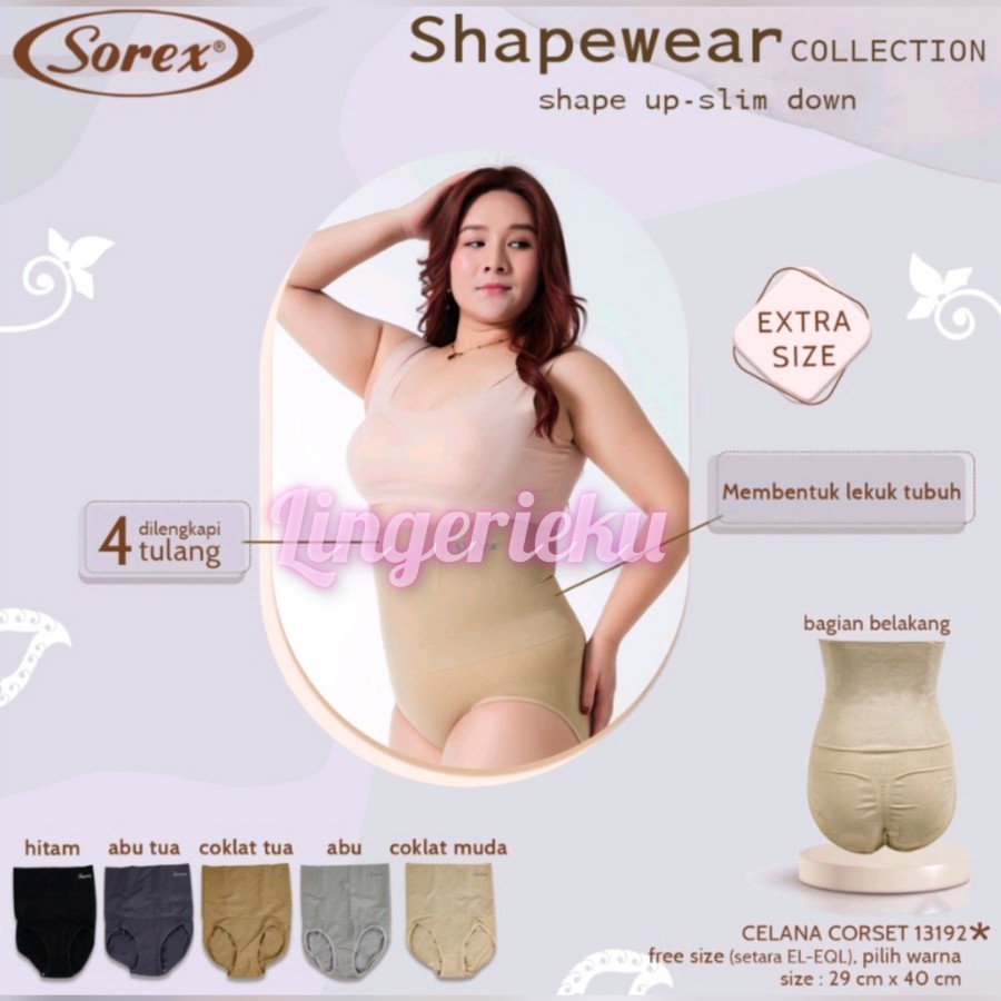 Korset Sorex 13192 Khusus Ukuran Besar Big Size Corset