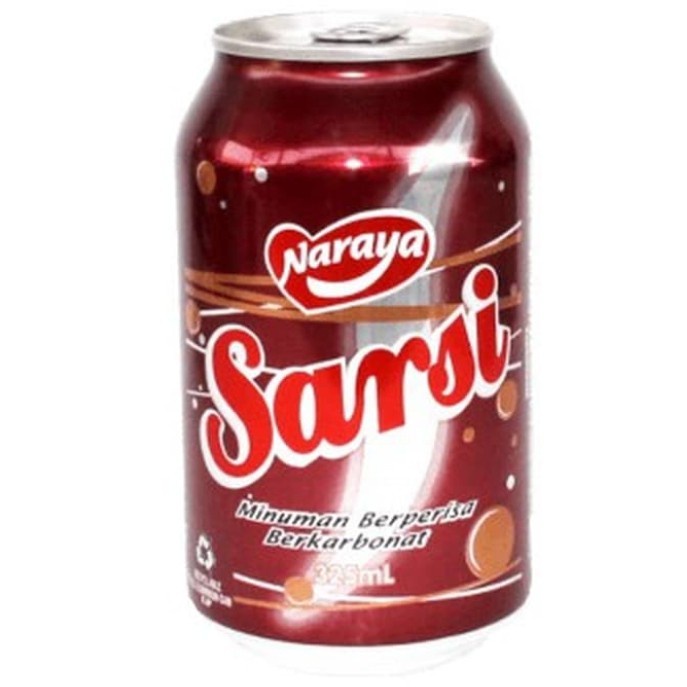 NARAYA SARSI / Minuman Berkarbonasi Dengan Rasa Sarsaparila 300 ml