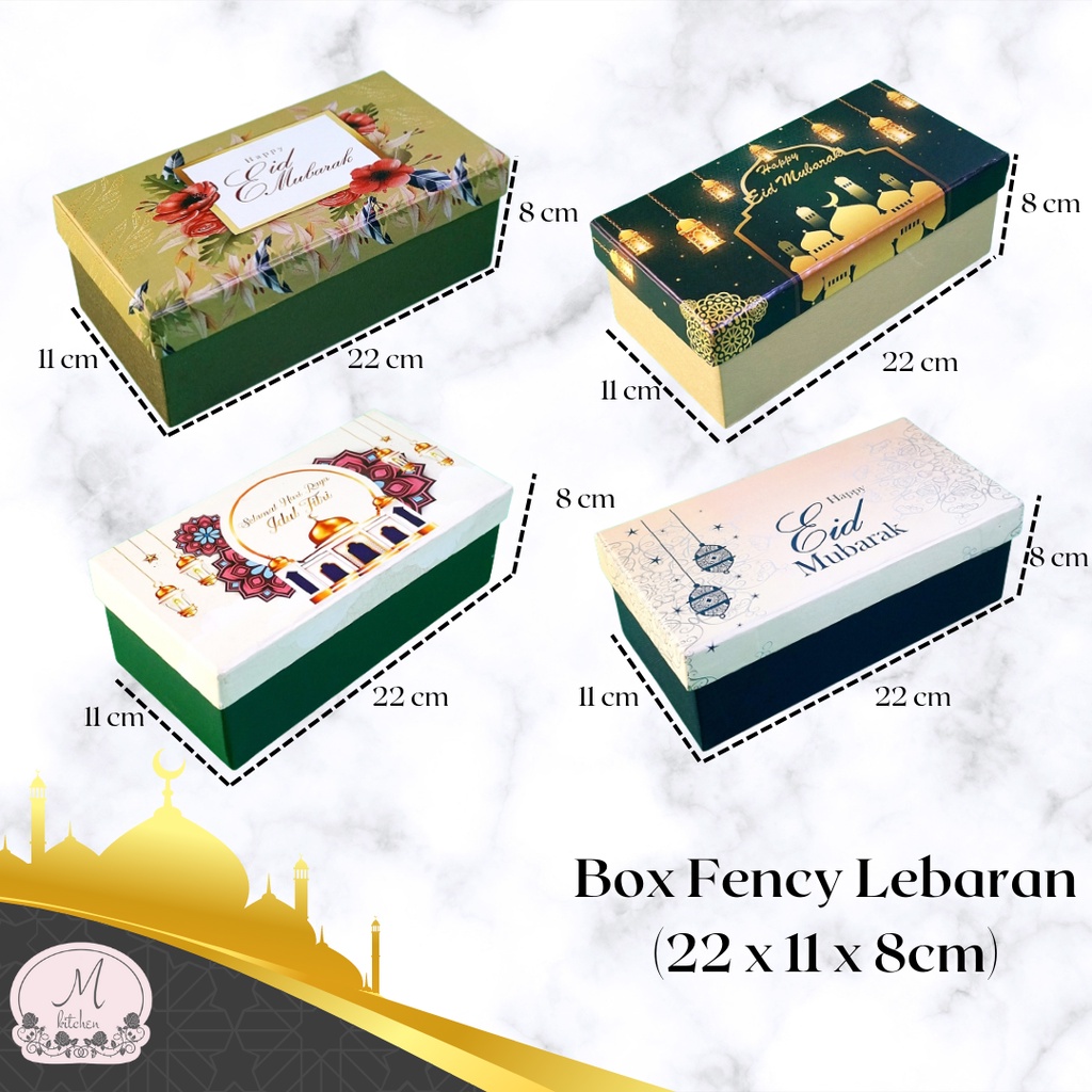 Box lebaran (22x11x8cm) box idul fitri