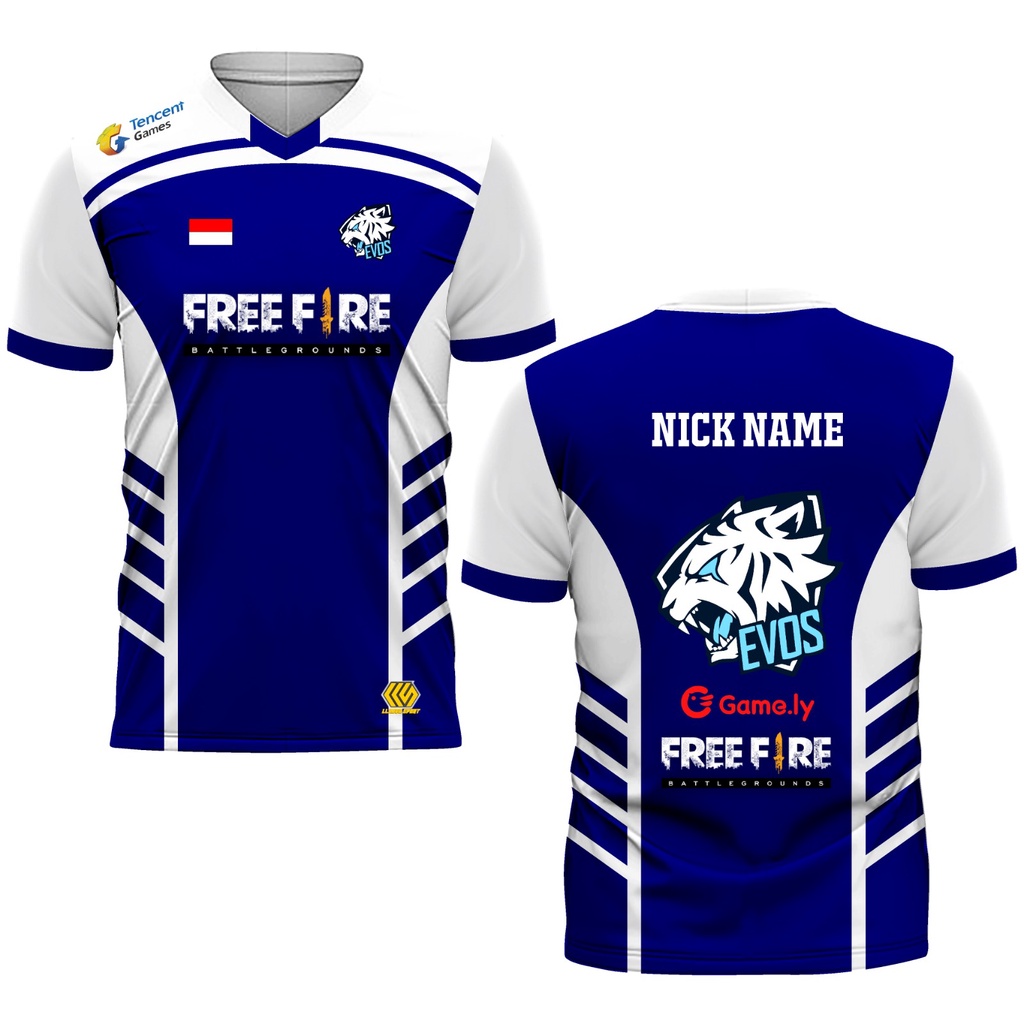 Jersey Freefire Evos