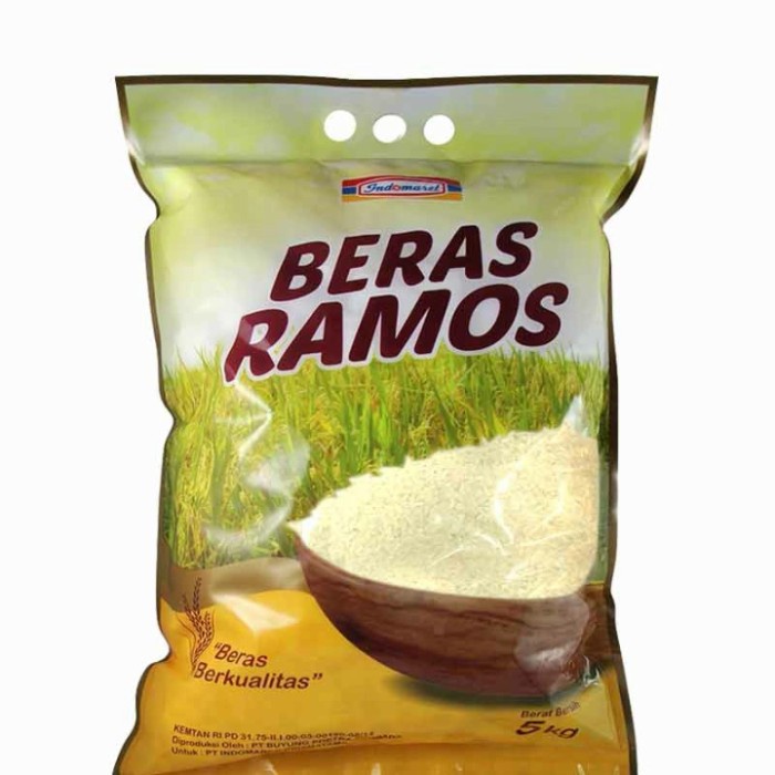 

beras setra Ramos Indomaret 5kg